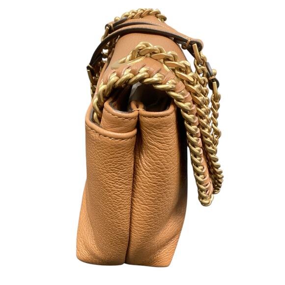 Rebecca Minkoff Purse Women’s 1Size Small Gold Link Chain Magnetic &Hook Closure - Picture 4 of 9